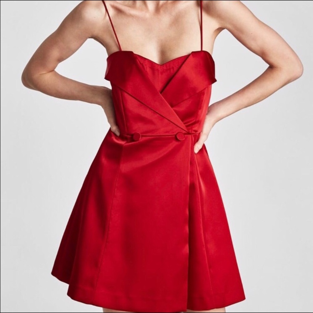 ZARA Red Dress